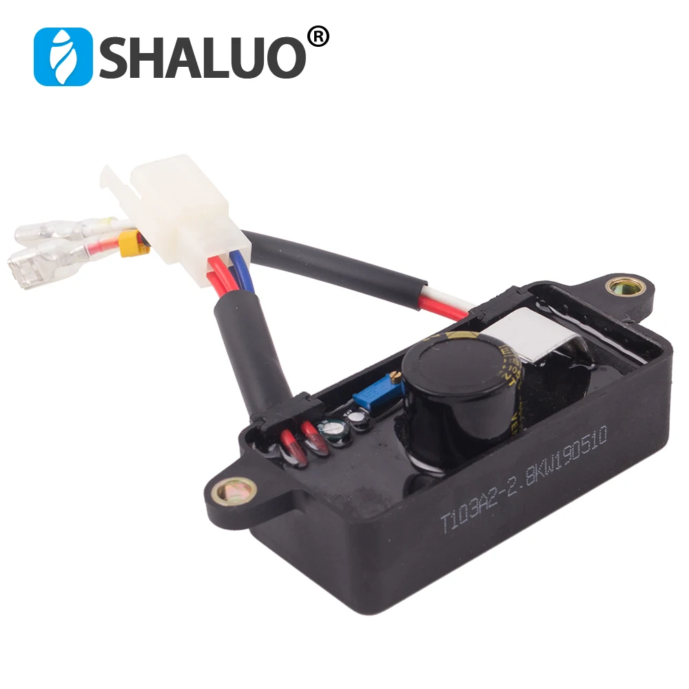 Top China Made 3kw 5KW AVR Gasoline Generator Automatic Voltage Regulator Single three Phase Stabilizer Generator Accessories