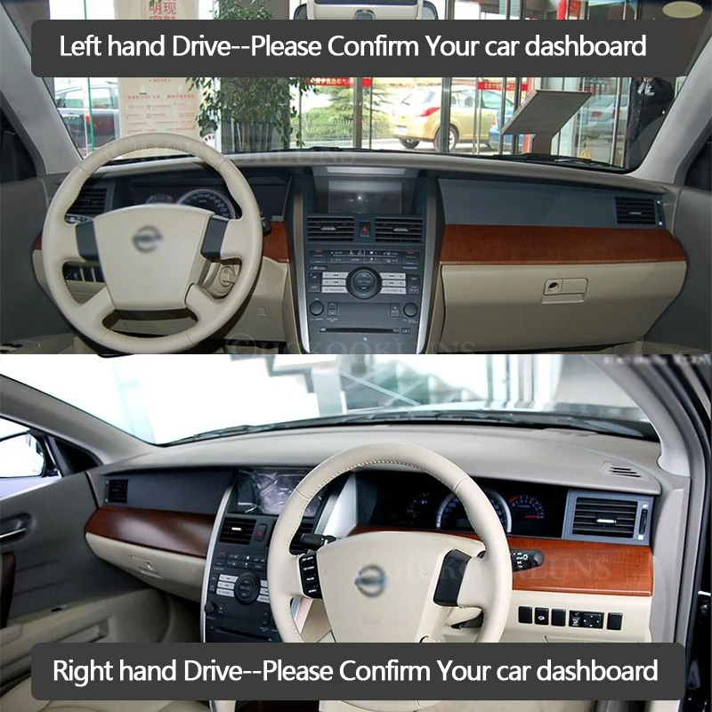 Dashboard Cover Protective Pad for Nissan Teana J31 2003~2007 Altima Car Accessories Dash Board Sunshade Anti-UV Carpet 2006