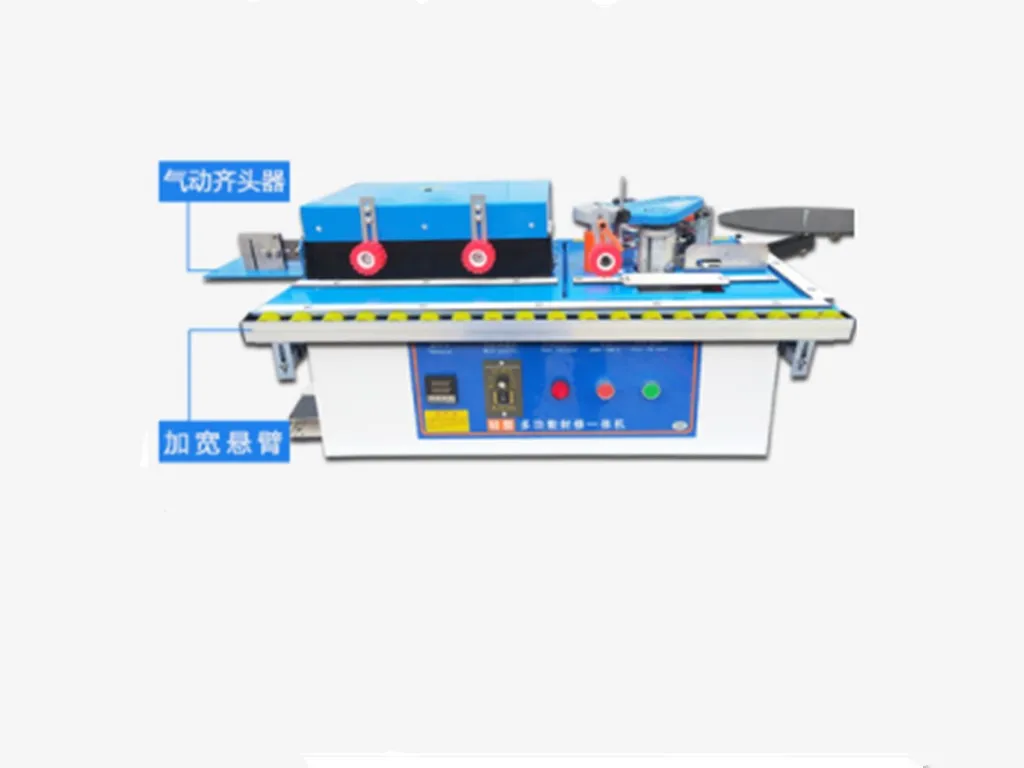 Houtbewerking Kantenverlijmer Handmatig Houtsnijden roterend type / Roterende microcomputer rechte lijn curve Randmachine Automatisch