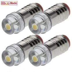 4Pcs E5 E5.5 Minuature LED Lamp Warm White 4300K 3V 6V 12V Super Bright 80lm 0.5W For NEW E501 1/35 Model Train Railway Toy Pram