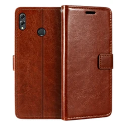 Case For Huawei Honor 8X Max Wallet Premium PU Leather Magnetic Flip Case Cover With Card Holder And Kickstand For Huawei Y Max