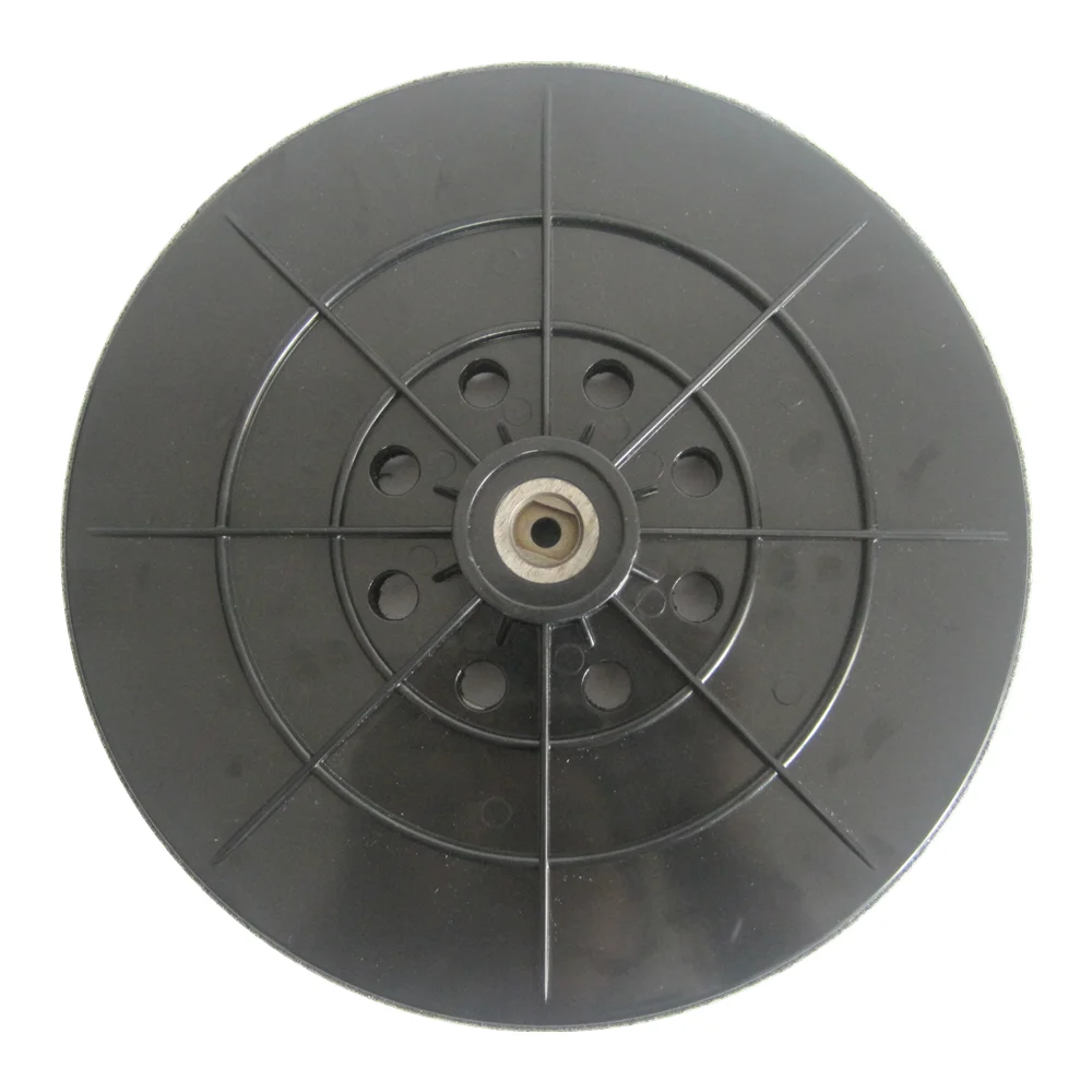 후크 앤 루프 8 홀 8 "210mm 백업 패드 6mm 및 샌더 교체용, 자동차 복원용.
