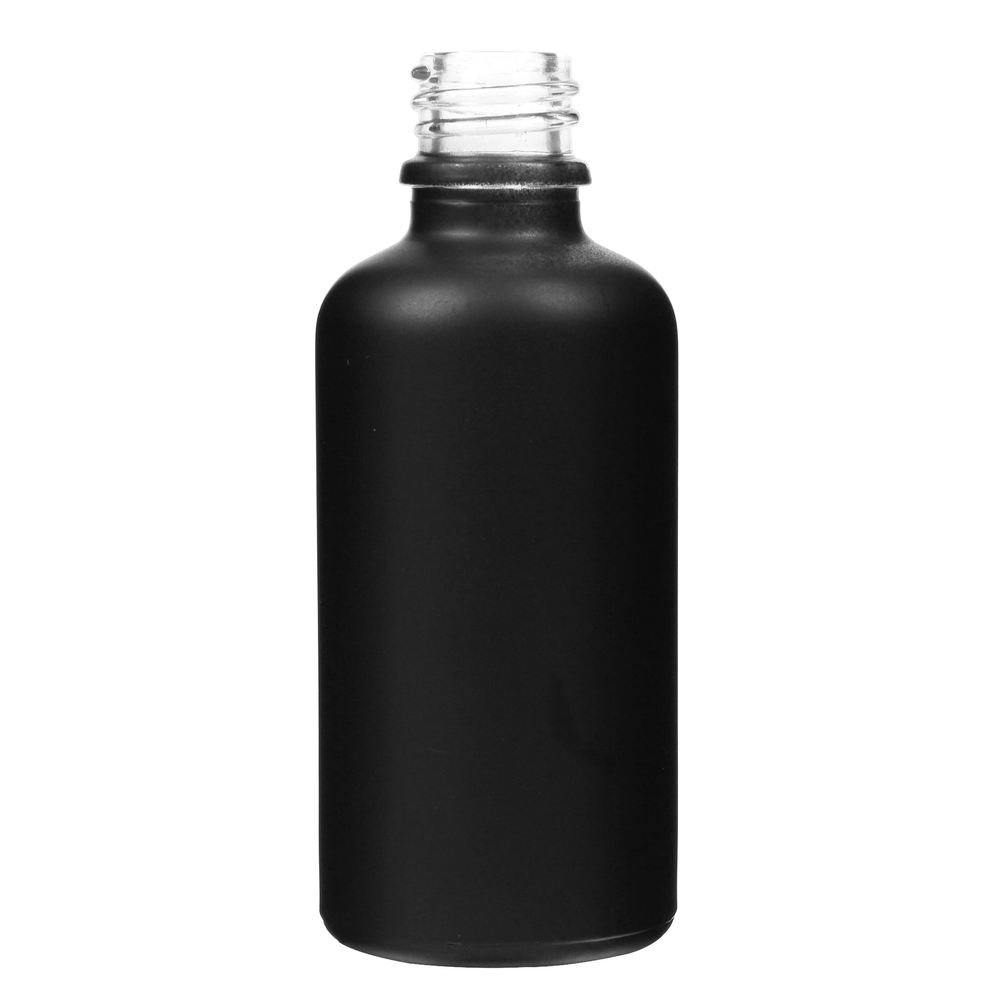 5/10/15/20/30/50/100ml contagocce bottiglia vuota riutilizzabile vetro nero smerigliato spremere all'ingrosso sfuso per aromaterapia con olio essenziale