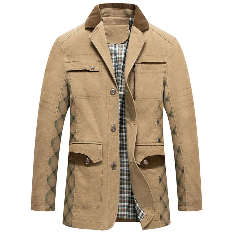 

Mens Blazers Men's Spring Autumn Fashion Suit Jackets Coats Men Casual Patchwork Pure Cotton Suit Jackets Outerwear Male Clothes
