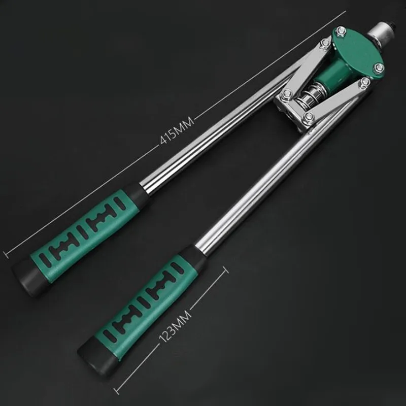 

Double Core Hand Riveter Gun Manual Nail Pulling Pliers Clamping Range 3.2mm 4mm 4.8mm for DIY Craft And Home Repair