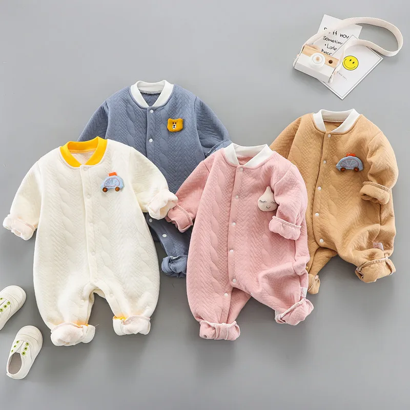 

Spring new born baby boys girls clothes outfits jumpsuit for toddler baby clothing 1st infant birthday Christmas rompers jackets