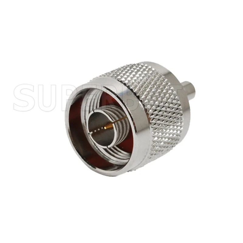 Superbat N-MCX Adapter N Male to MCX Female Straight RF Coaxial Connector