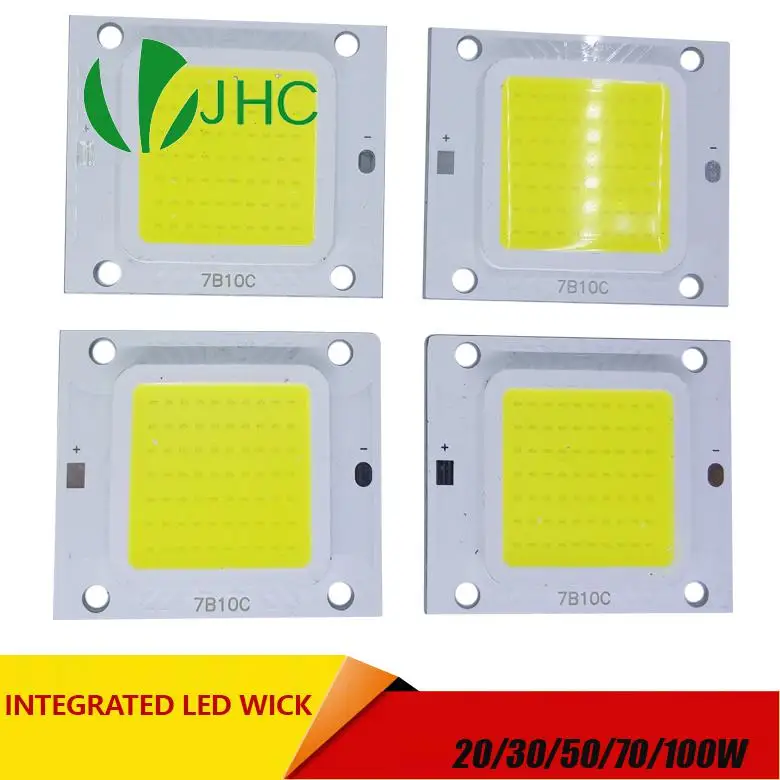 

Hohe Leistung Epistar COB 20W 30W 50W 70W 100W DC 30 V-32 V Integrierte SMD FUr Flutlicht Scheinwer