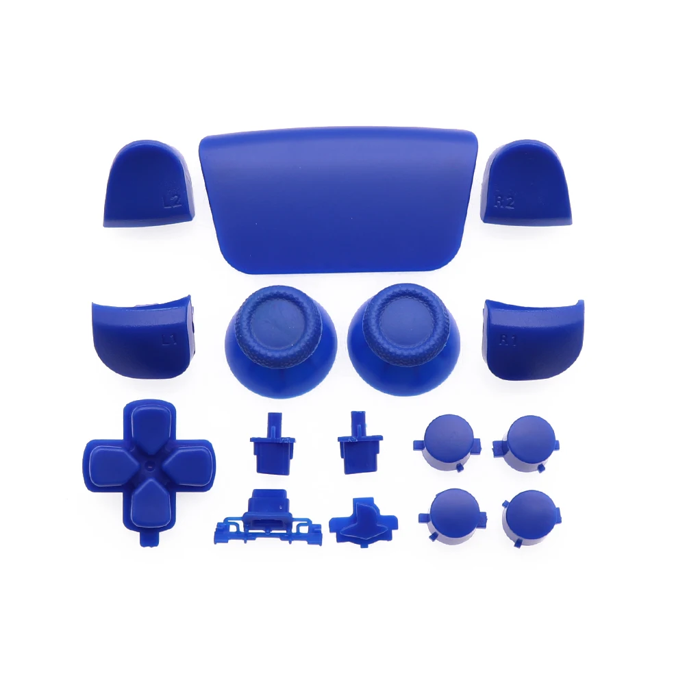 Conjunto Completo Botões Para PS5 V1 1.0 BDM-010 Controlador Thumb Sticks Joystick Cap L1 R1 L2 R2 D-pad Share Button Replacement