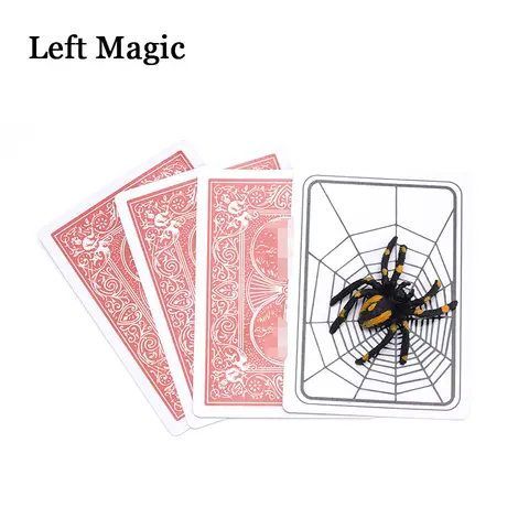Spider And Net Magic Trick The Web Trick Cards Magic Props Magic Tricks Toys Magician Gimmick Magic Illusion