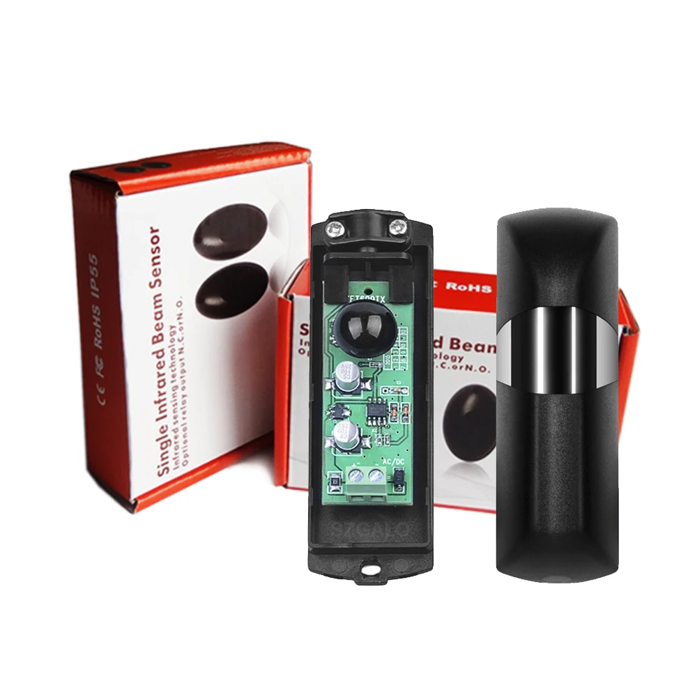 New Rotatable Adjustment Distance 5-20 Meters 12-24V AC/DC Photocell Infrared Sensor Detector for Garage Door Gate Opener System