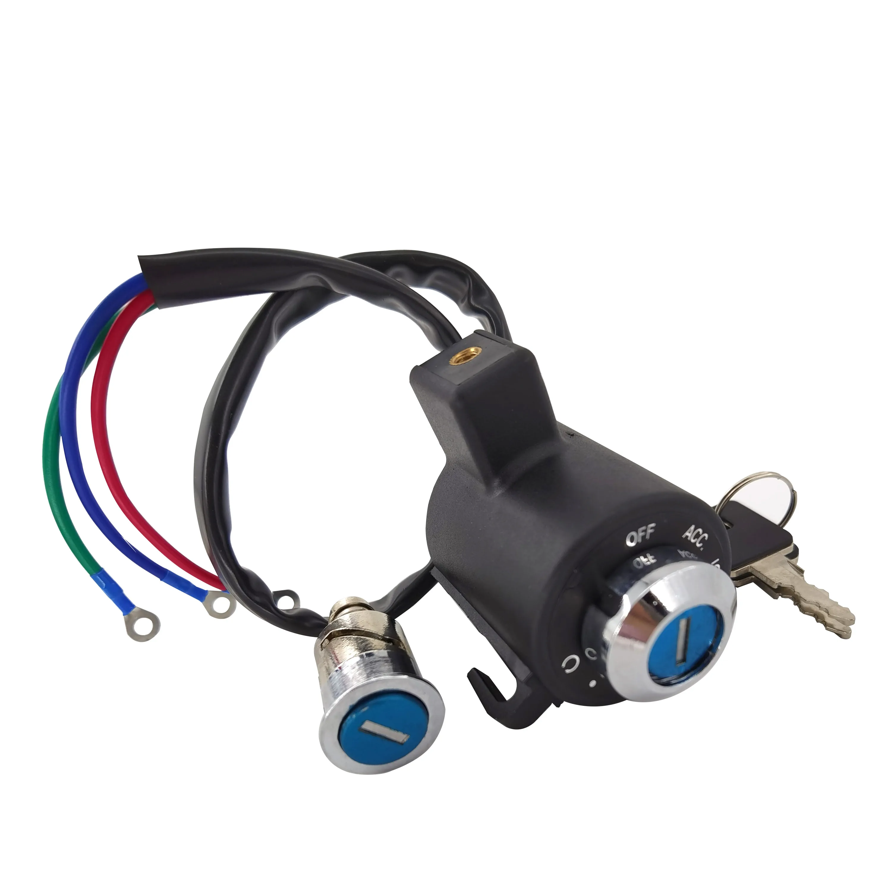 Interruptor de encendido para motocicleta, cerradura con 2 llaves para Harley Sportster XL 883 1200 1995-2003
