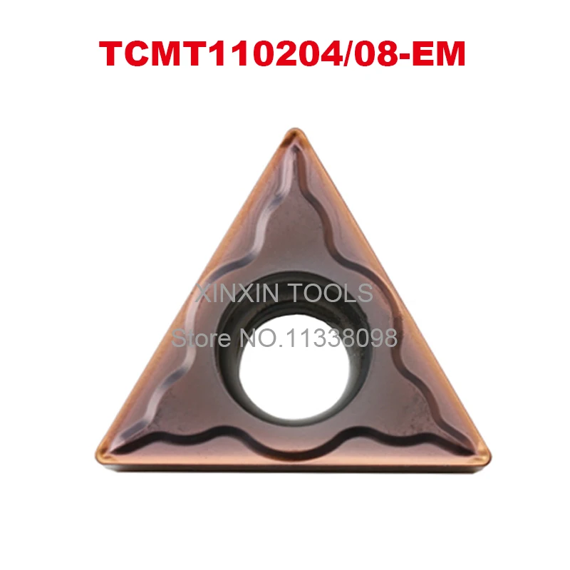 

Original ZCC TCMT110204-EM YBG205 TCMT 110208 Processing 304 Stainless Steel Carbide Inserts Lathe Cutter Tools Turning Tool CNC