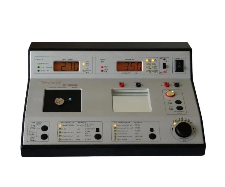 High Quality New 220V QT-8000B Quartz Watch Tester Timing Machine Timegrapher LED Watch tool Fast Shipping