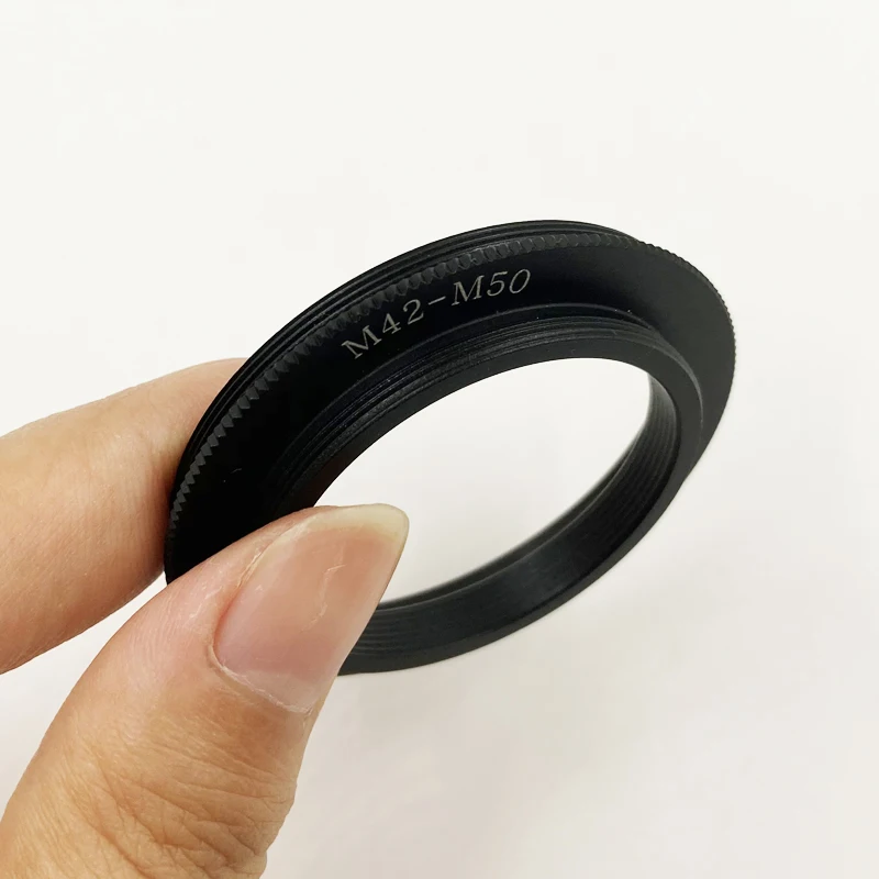 M42 to M38 M42 M48 M50 Adapter Ring for T2 M42 X 0.75 DSLR Camera Astronomical Telescope Eyepiece Lens Photography