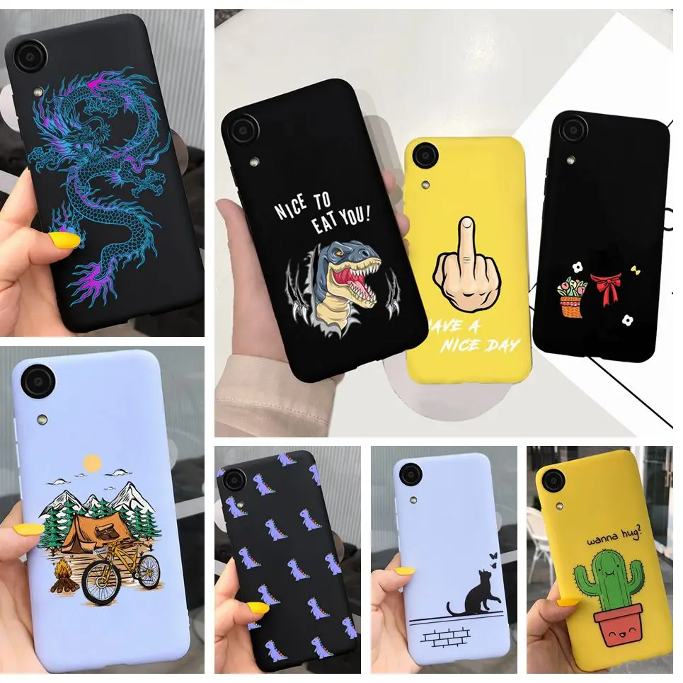 For Samsung A01 Core Case A03 Core Silicone Soft Wolf Lion Phone Cover For Samsung Galaxy A03 Core Case M01 A3 Core TPU Funda