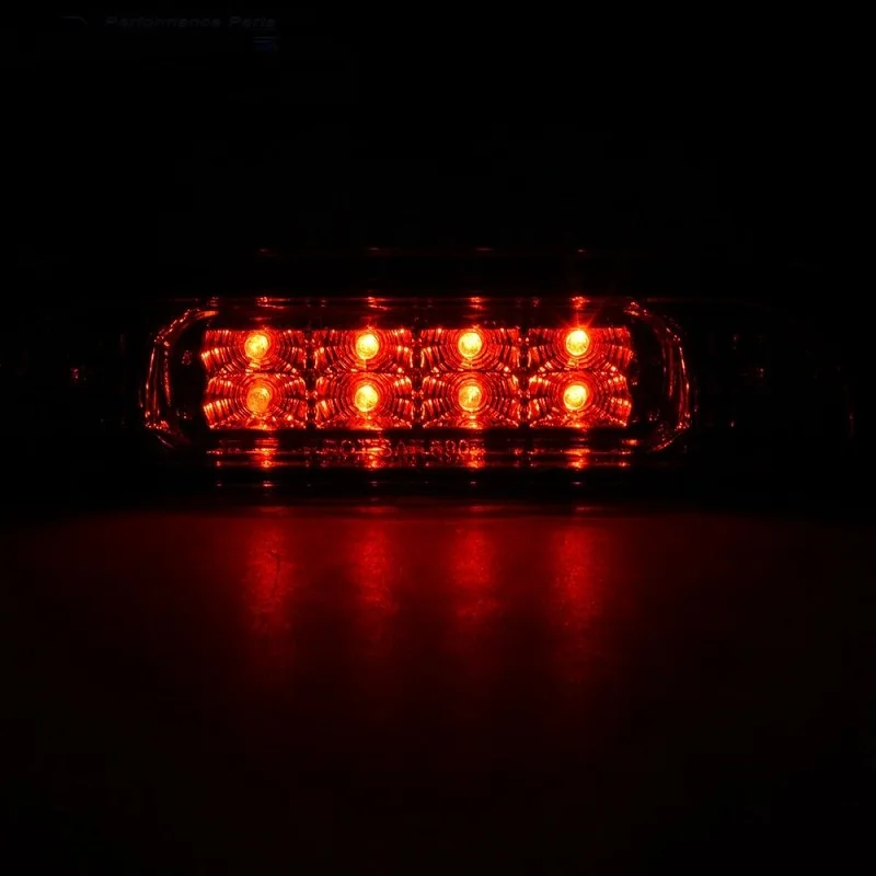 Red LED 3RD Brake Light Cargo Lamp Fit For 1999-2004 Jeep Grand Cherokee Additional Rear 3rd Third Brake Light Stop Lamp Red