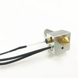 New WANHAO duplicator I3 PLUS 3D printer parts MK10 Extruder Hotend kit + heater cartridge + M3 Hex Thermistor