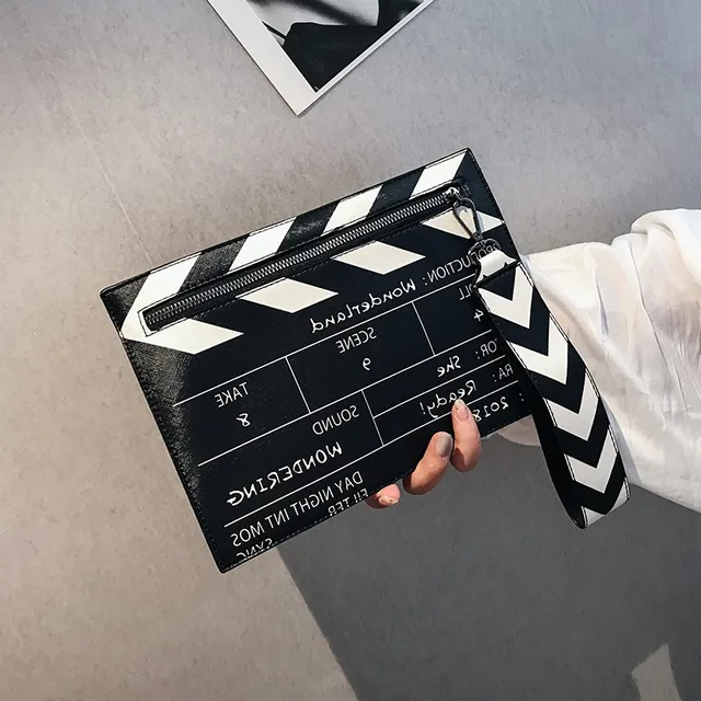 Zabawny projekt rekwizytu filmowego Torebki damskie Torebki na ramię Torebki z literami Torebki ze skóry Pu Torebki damskie Małe torebki
