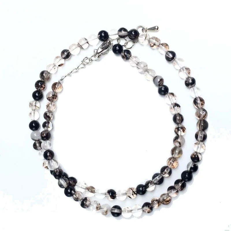 Natürliche 4mm Tigerauge Sodalith Amazonit Labradorit Perlenkette in Verschiedenen Farben Geschenke für Mädchen Modisches Armband Choker – Detail 24