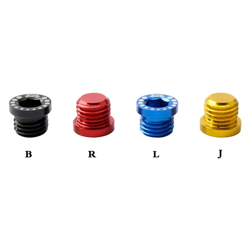 Aluminum Alloy Bicycle V-brake Column Plug Bicycle Brake Screw Nut Ultra-light Installation Head Cap Bolt Nuts Bicycle Accessory