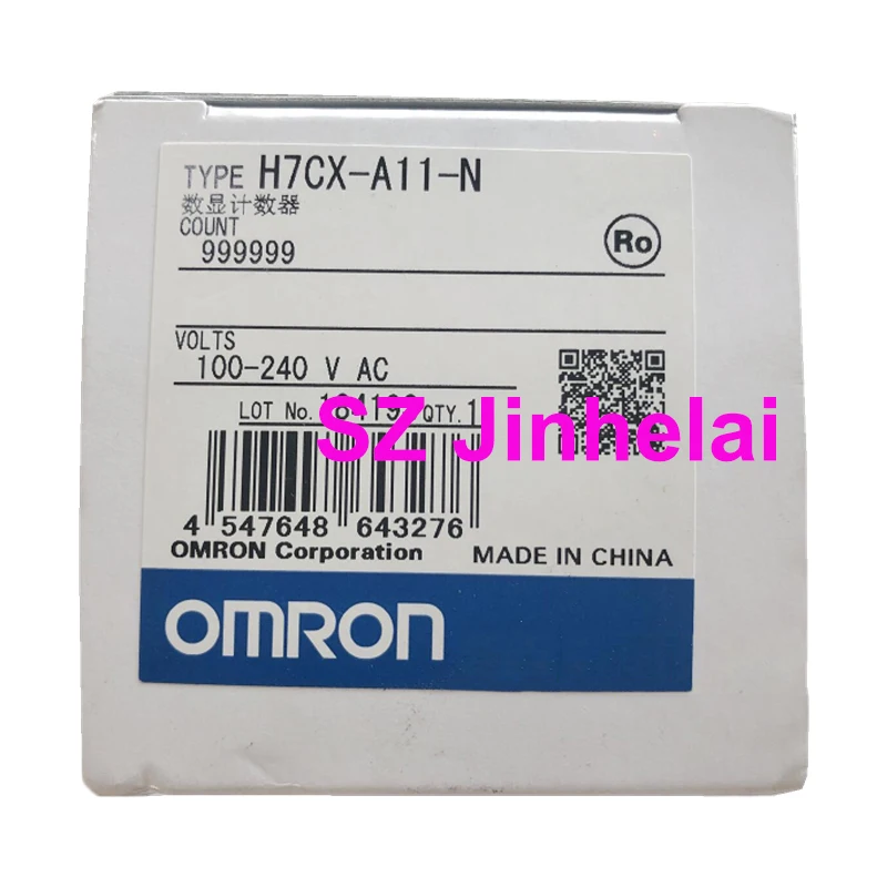 OMRON H7CX-A11-N  Authentic Original  Count Relay Simple and easy to operate digital display counter 100-240VAC