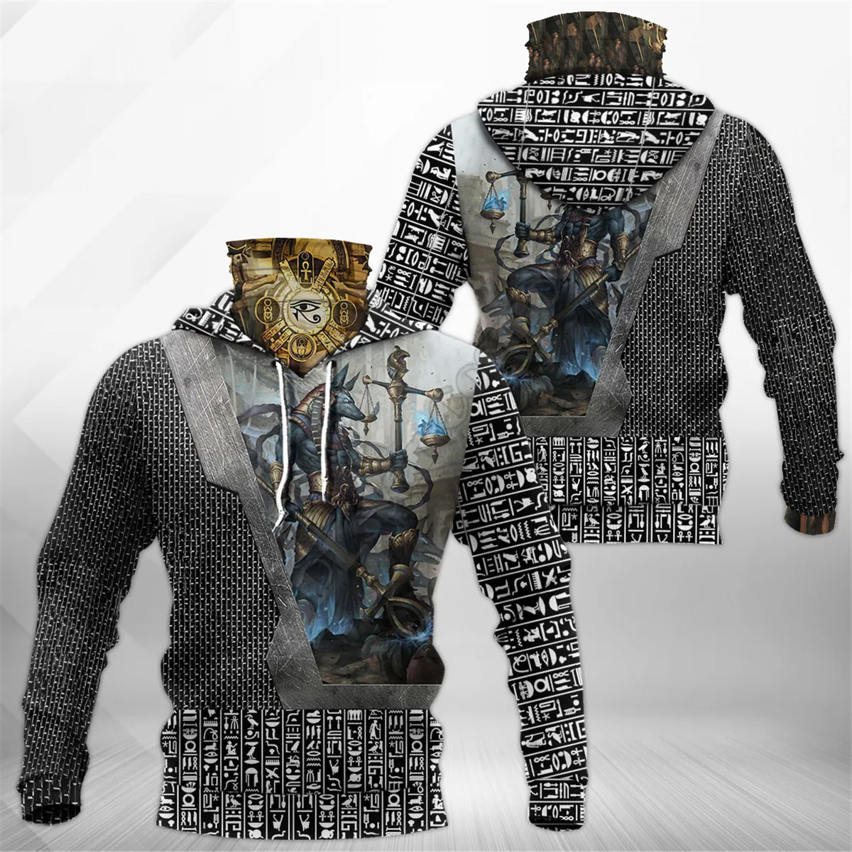 

Egyptian tattoo 3D Printed Hoodies Fashion Sweatshirt Women Men Casual Pullover Hoodie Mask Warm Cosplay Costumes 02