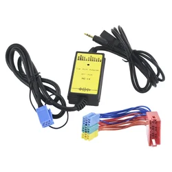 Car Adapter MP3 Audio Interface AUX USB CD Changer Blaupunkt 8pin Mini ISO for VW Passat b5 Bora POLO Golf mk4