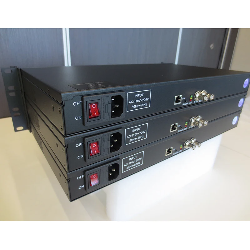 1U Rack H.264 SDI TO IP SRT HTTP RTMPs Facebook Live IPTV HD Encoder