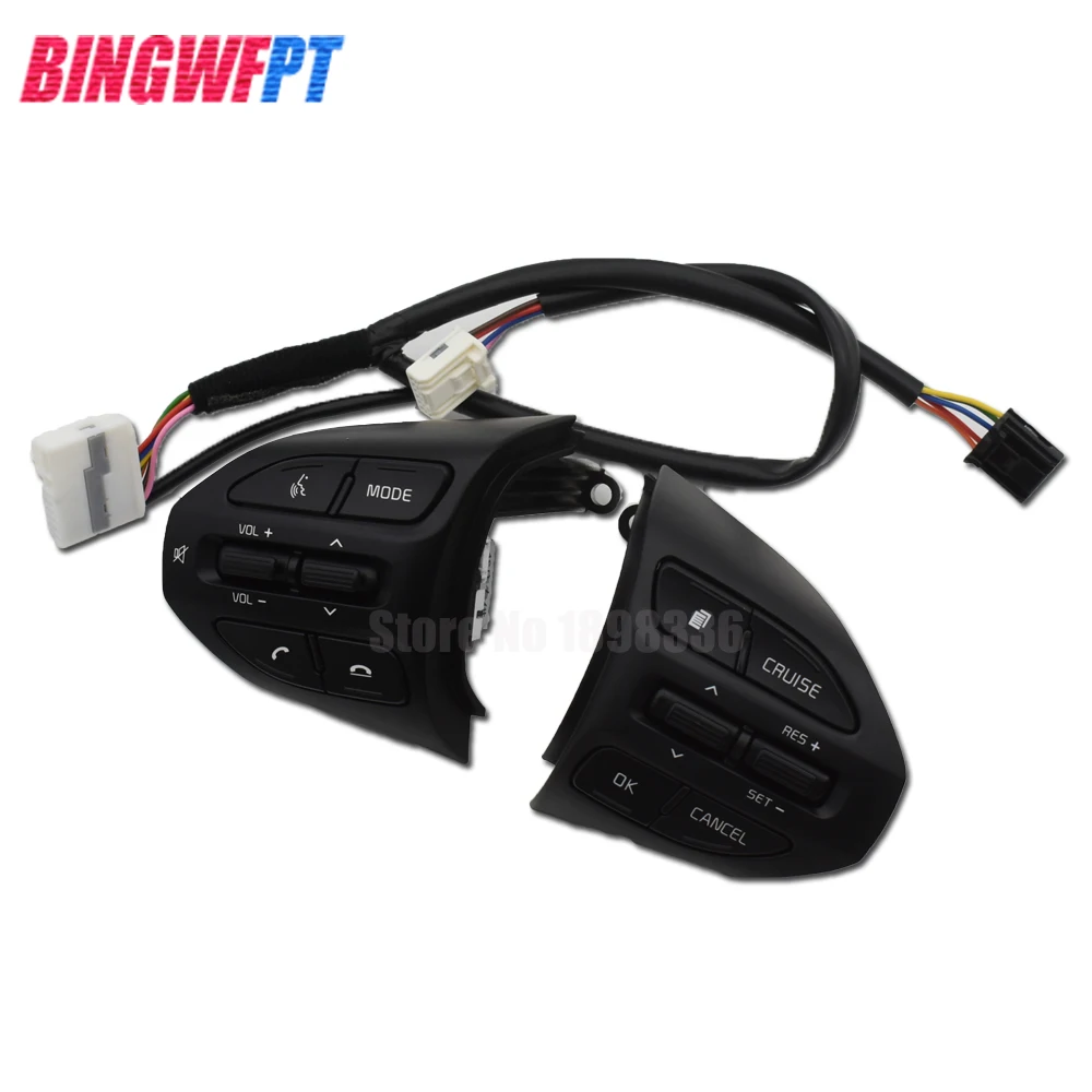 Cruise Control Switch 96720G6010 For Kia RIO K2 Picanto 2017-18 steering wheel Buttons Bluetooth Phone Volume