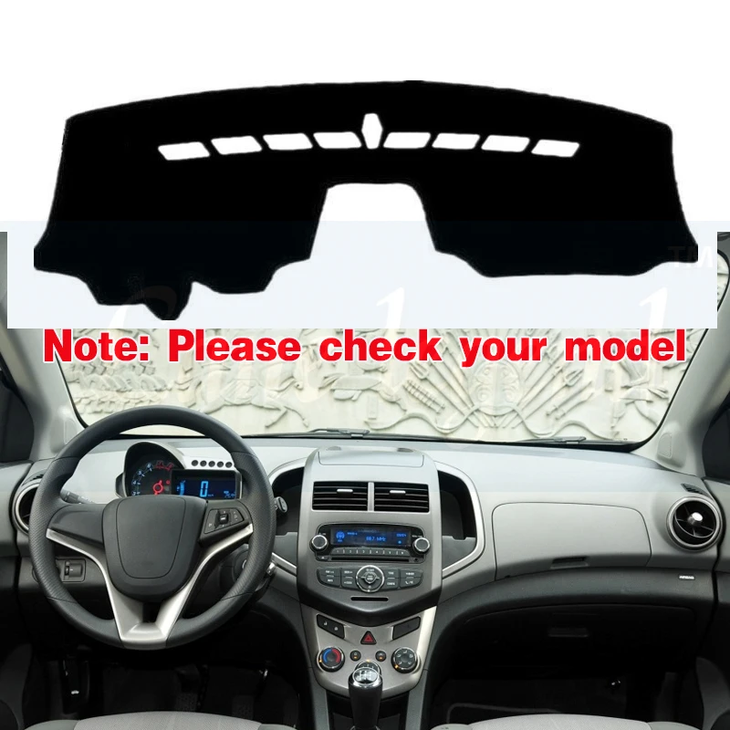 For Chevrolet Sonic AVEO Holden Barina 2011~2018 Anti-Slip Mat Dashboard Cover Pad Sun Shade Dashmat Protect Accessories T300