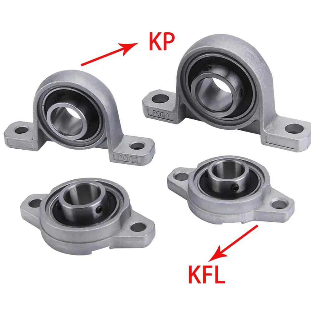 

1Pcs Zinc Alloy KFL08-KFL006/KP08-KP006 Bearing Pillow Block Self Aligning Bearing Mounted Support CNC