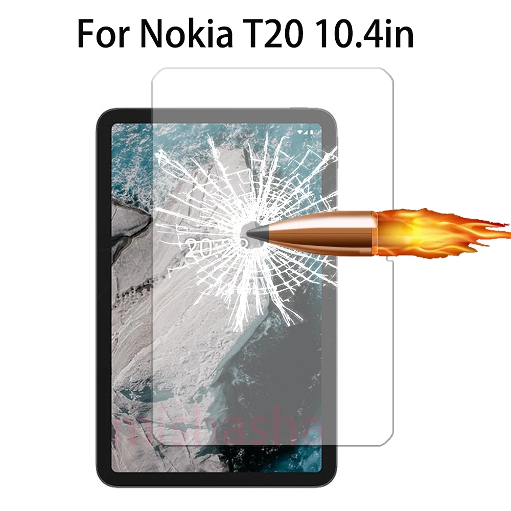 

9H Tempered Glass For Nokia T20 10.4 inch Tablet Screen Protector Protective Film Scratch proof Glass For Nokia T20