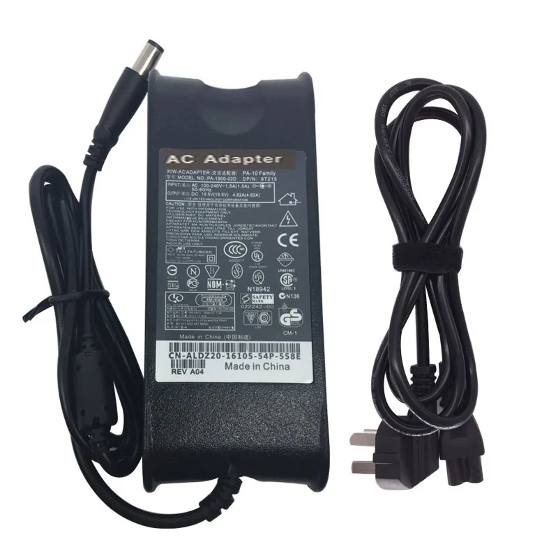 19.5V4.62 ac adapte ل dell امدادات الطاقة المحموله N1737 N3010
