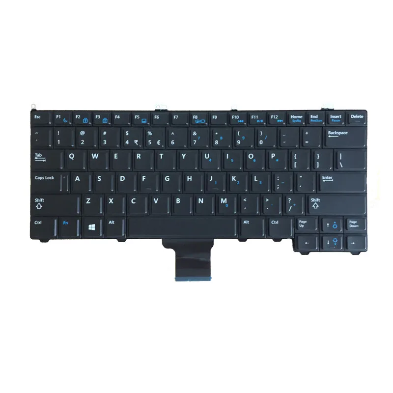 NEW Keyboard For DELL Latitude E7240 Keyboard US Language  No backlit Black