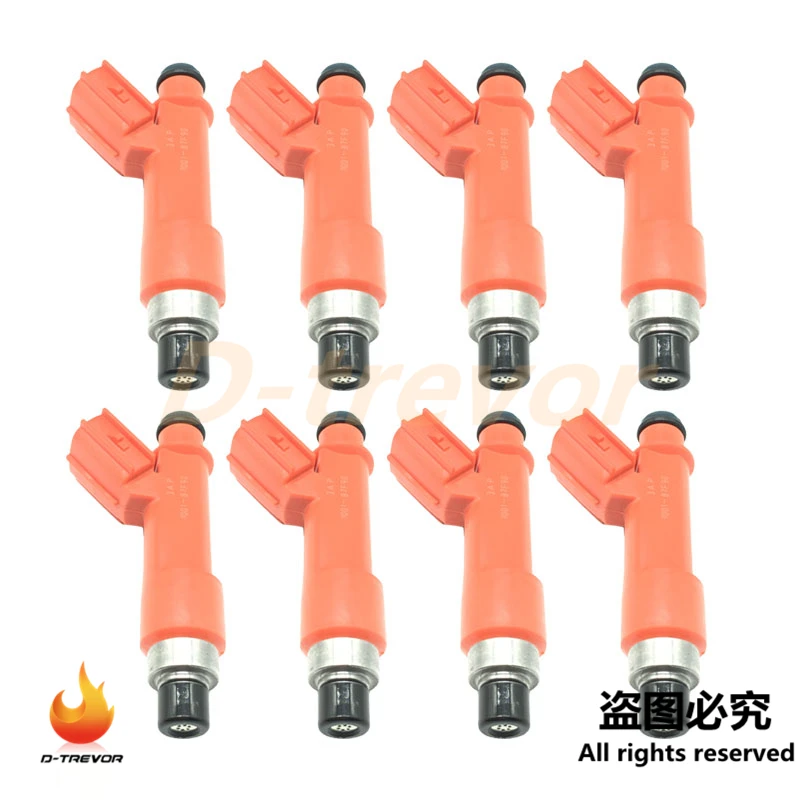 

8Pcs 850cc 1001-87F90 High performance Fuel Injector Nozzle for modified Toyota Supra Turbo 1ZZFE 2ZZGE