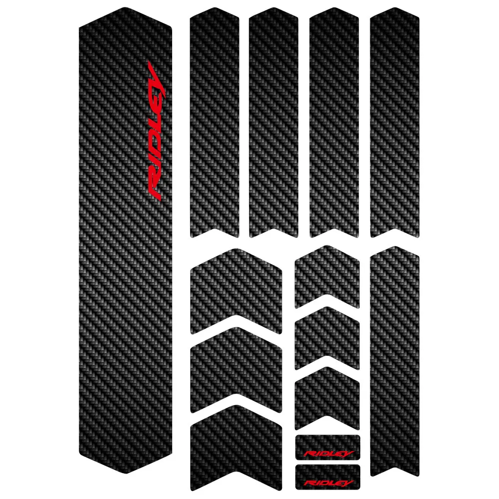 Carbon fiber stickers  FOR Ridley Bicycle Frame Protective Film Decal Sticker  Mountain Bike