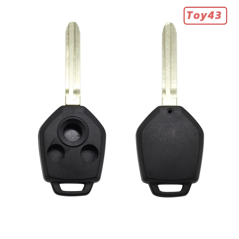 Xinyuexin-carcasa para mando a distancia de coche, carcasa de 3 botones para Subaru Impreza Forester 2013-2015 Forester 2008 2009 2010