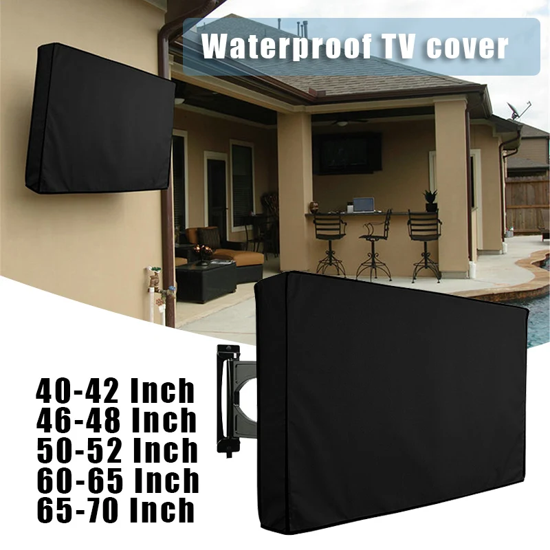 

Outdoor Waterproof Tv Cover Multifunctional Foldable Weatherproof Dustproof Tv Enclosure Protective Cover Television 32 Pulgadas