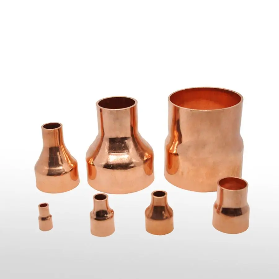 

25mm X22mm Inner Diameter Copper End Feed Straight Reducing Coupling Plumbing Fitting Scoket Weld Water Gas Oil