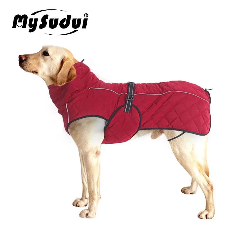 Pet Dog Clothes Winter Down Jacket For Medium Large Dogs Outdoor Warm Dog Coats Jackets Winter Clothing Kurtka Ubranka Dla Psa