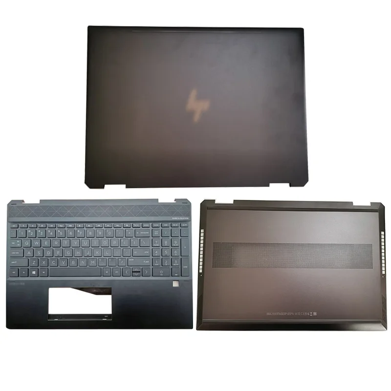 Original 95% New Laptop For HP Spectre X360 15-DF Series TPN-Q213 15-DF0013DX Computer Case LCD Back Cover/Palmrest/Bottom Case