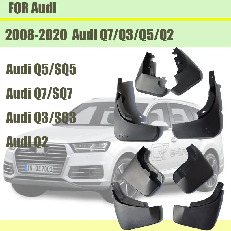 

Брызговики для спортивного автомобиля, для Audi Q3 Q5 Q7 Q2, Sline, 2008-2020