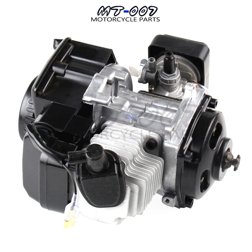 Motorcycle 47cc 49cc 2 Stroke Pull Start Engine Motor For Mini for Pocket Dirt Bike ATV Scooter