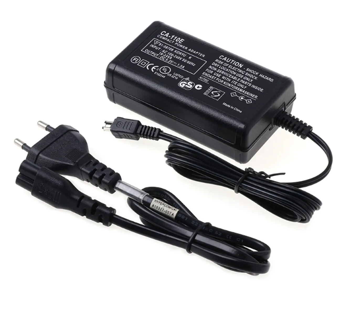 Compact Power Adapter for Canon LEGRIA HF R46 R47 R48 R406 HFR46 HFR47 HFR48 HFR406 HD Camcorder