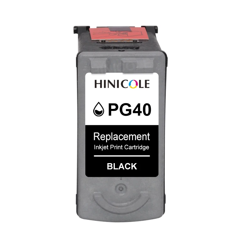 HINICOLE 2pcs PG-40 CL-41 PG40 CL41 Ink Cartridge For Canon Pixma MP140 MP150 MP160 MP180 MP190 MP210 MP220 MP450 MP470 printer