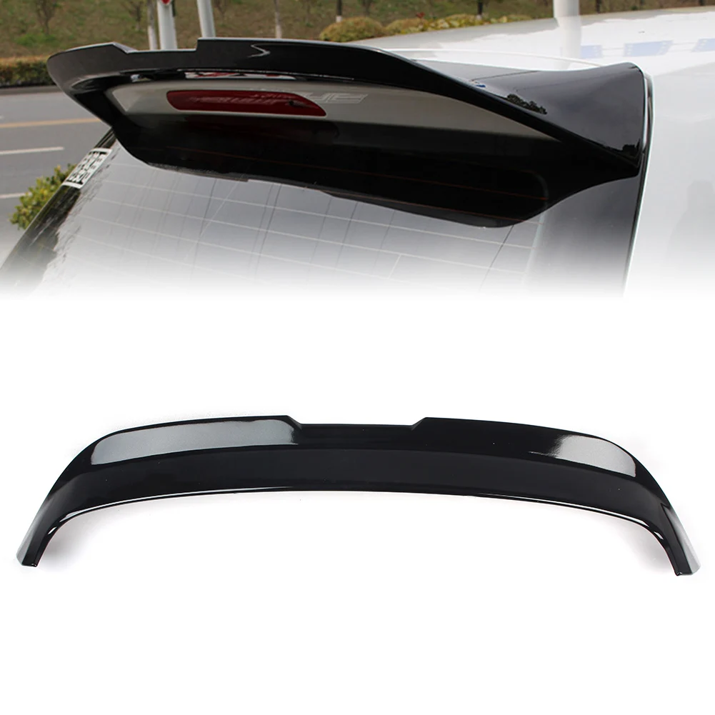 

Rear Roof Spoiler Wing For Golf MK7 MK7.5 TSI TGI GTE GTD 2014-2019 Golf 7 7.5 Black ABS V Style Car-styling Lip Splitter Trim