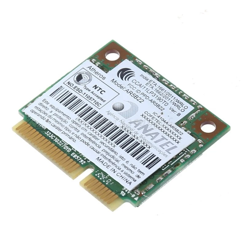 AR9462 AR5B22 WB222 мини PCIe 300 Мбит/с Bluetooth 4,0 WLAN Wi-Fi беспроводная карта