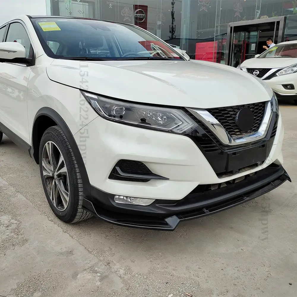 Modification Tuning Accessories Front Bumper Lip Chin Protector Facelift Spoiler Guard For Nissan Qashqai 2017 2018 2019 2020