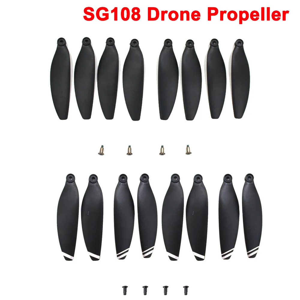 

SG-108 SG108 DM001 L108 S3 Propeller Props Maple Leaf Blade with Screws RC Drone Quadcopter Spare Part Accessory